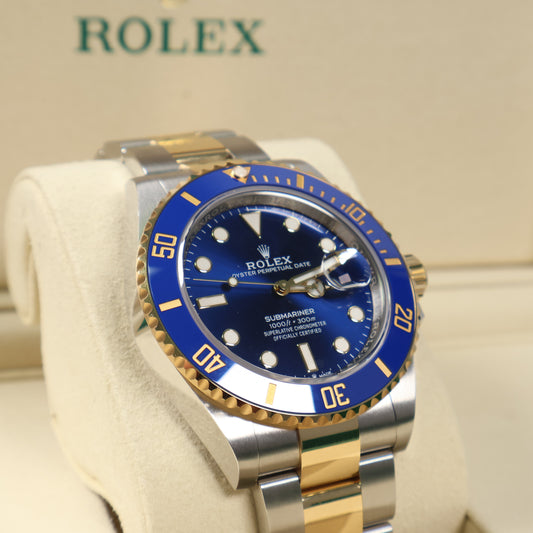 Rolex Submariner Date Bluesy Ref 126613LB 2026 Full Set Watch / 41mm /