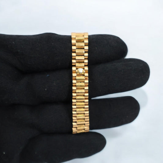Watch Rolex Presindential Lady's 69278 Mop 18k Solid Watch / 26mm / Diamonds Dial And Bezel