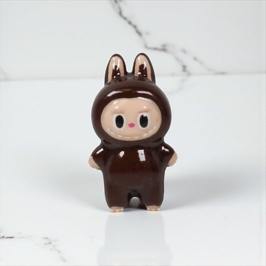 10K YG Brown Labubu Pendant / 5.77gr / 0.9in /