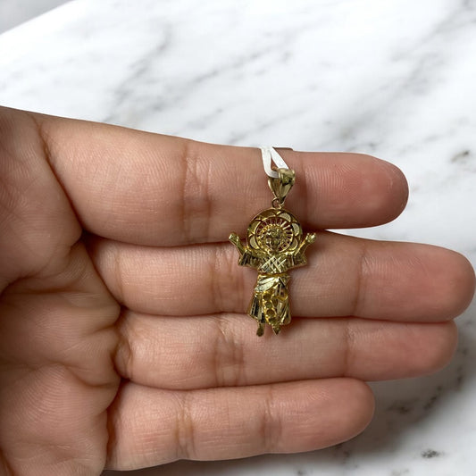 14K Yellow Gold Divino Nino Pendant / 1.8gr