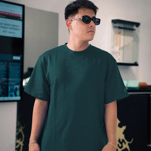In Gold We Trust Green T-Shirt
