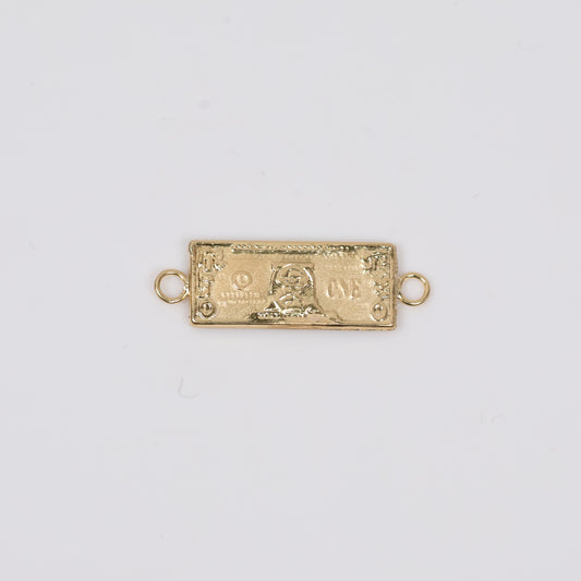 18K YG Bill Ironwork / 1.1gr / 1gr /