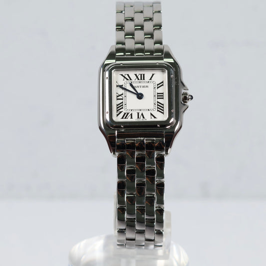 Cartier Panthere Quartz Steel Original Case And Movement Watch / 23mm /
