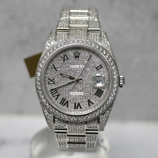 Watch Rolex bustdown Natural Diamonds 2021 Watch / / 41mm