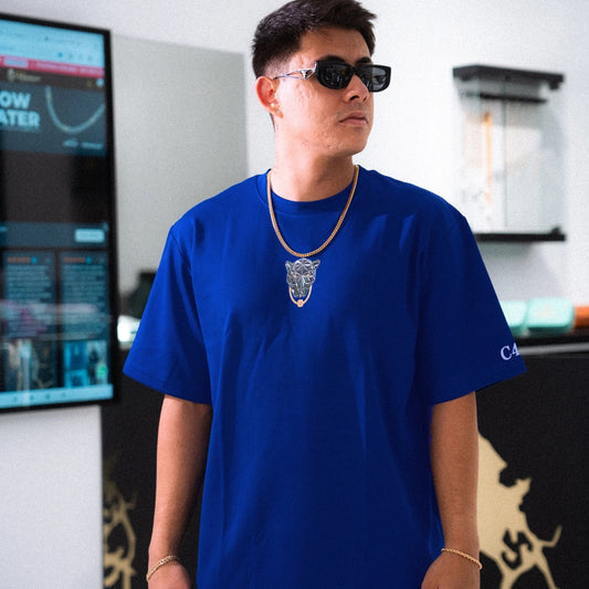Heart / Panther Blue T-Shirt