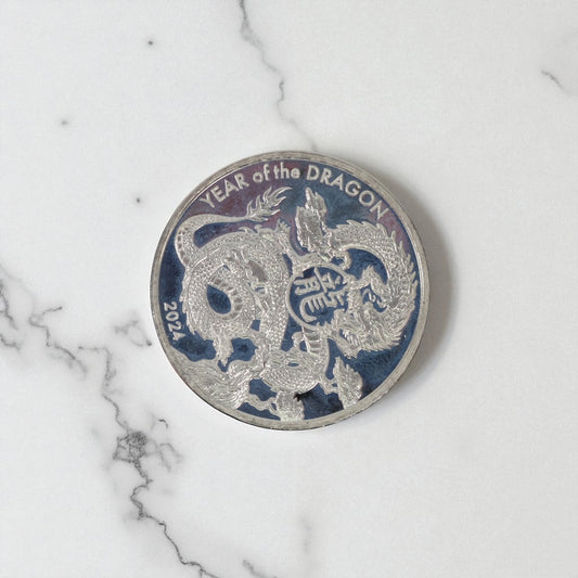 Silver 2024 Asahi - Year Of The Dragon Coin / 1oz / /