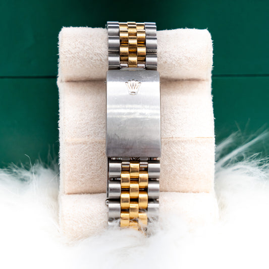 Rolex 36Mm Date Just Jubilee Band Two Tone All Original Dia Dial