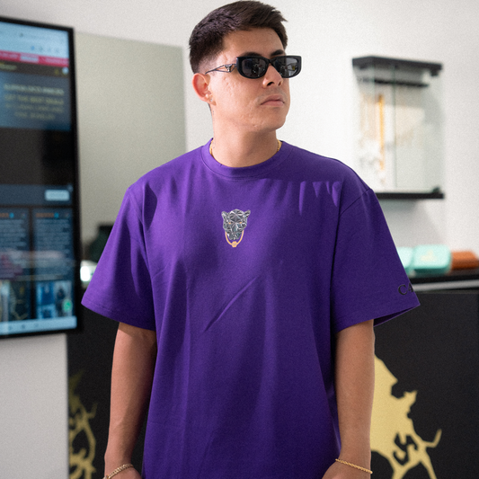 Heart / Panther Purple T-Shirt