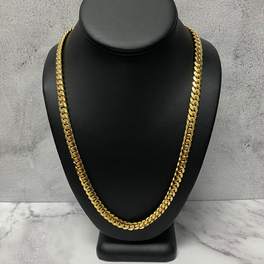 10K Yellow Gold Cuban Links / 144.24gr / 9.2mm / 23in