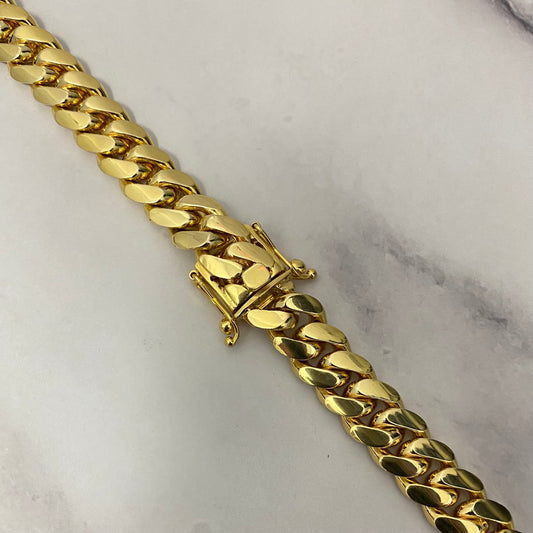 10K Yellow Gold Cuban Links / 144.24gr / 9.2mm / 23in