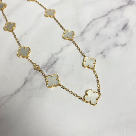 18K Yellow Gold Van Cleef Chain / 21.9gr / 2.1mm / 17in