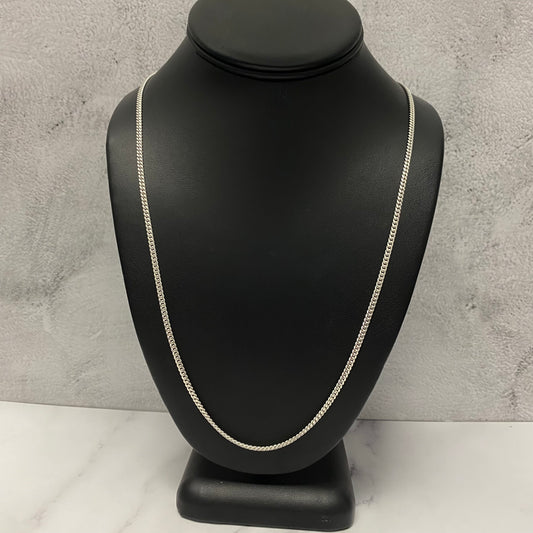 Silver Micro Cuban / 13.3gr / 2.6mm / 26in