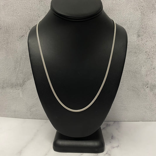 Silver Micro Cuban / 10.2gr / 2.6mm / 20in