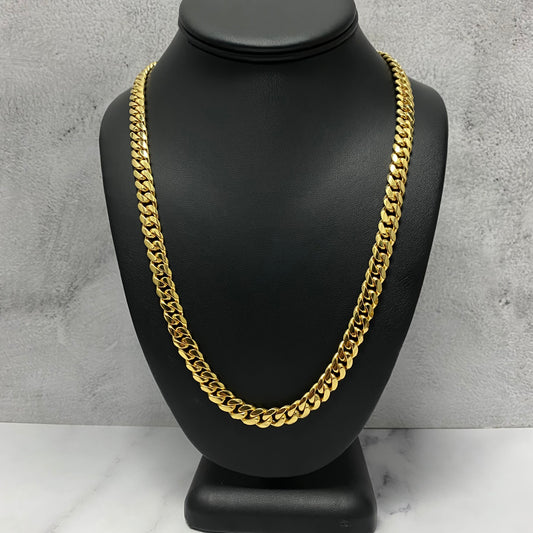 10K Yellow Gold Cuban Links / 93.5gr / 8.2mm / 22in
