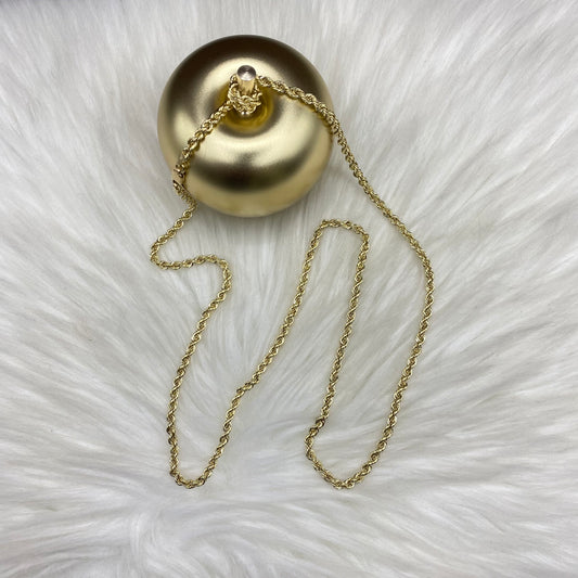 14K Yellow Gold Rope Chain / 7.3gr / 2.9mm / 26in