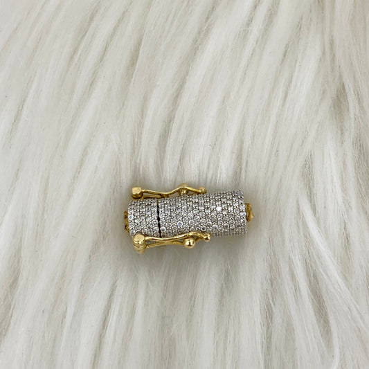 10K Yellow Gold Rope Sleek Lock Ct Dia / 6.3gr / 7mm