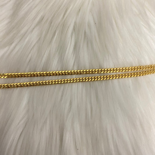 10K Yellow Gold Micro Cuban / 29gr / 4.2mm / 24in