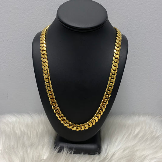 10K Yellow Gold Cuban Links / 152gr / 10.1mm / 23.5in