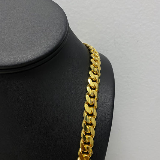 10K Yellow Gold Cuban Links / 152gr / 10.1mm / 23.5in