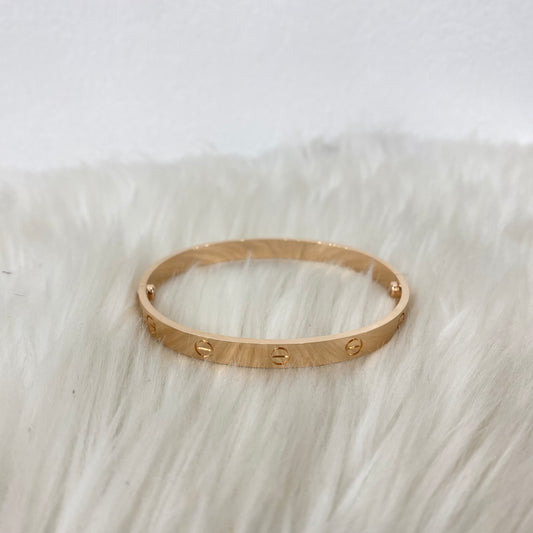 18K Rose Gold Cartier Bracelet Size 18 / 32.4gr