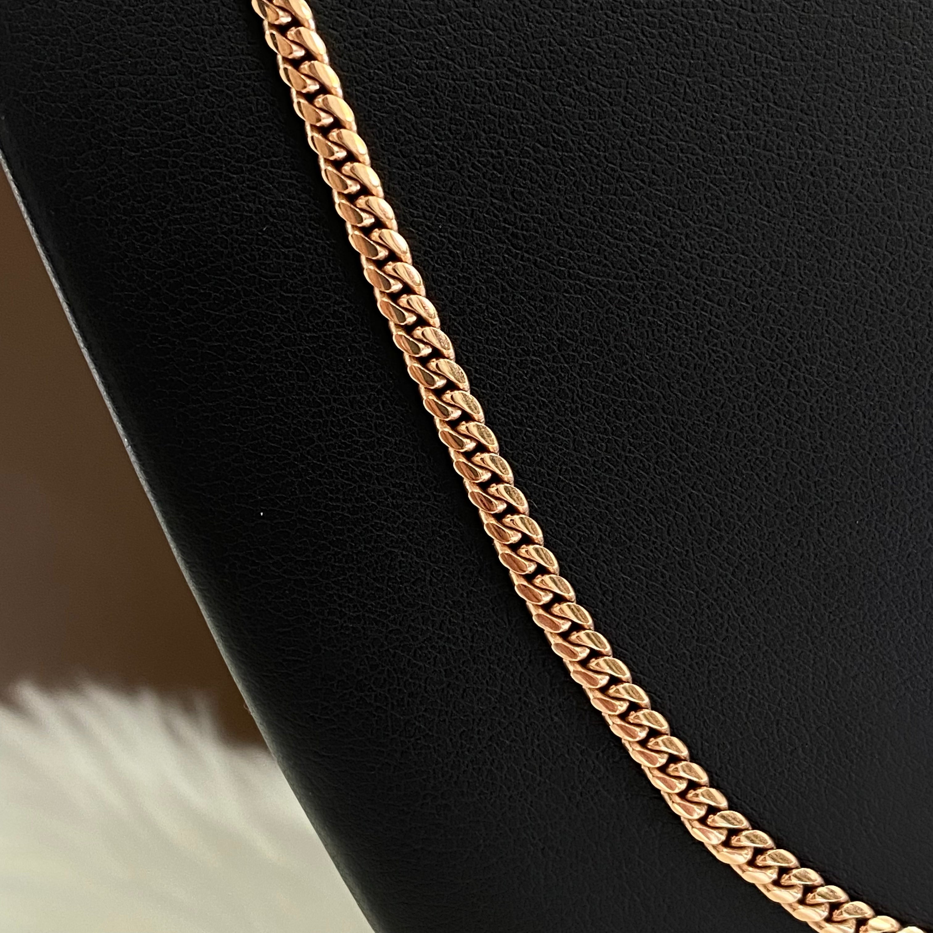 Rose gold 2025 micro cuban