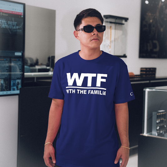 Wtf Blue T-Shirt