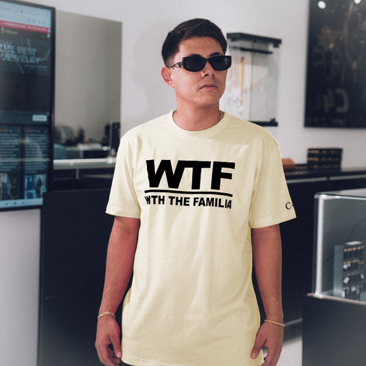 Wtf Beige T-Shirt