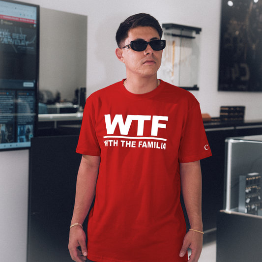 Wtf Red T-Shirt