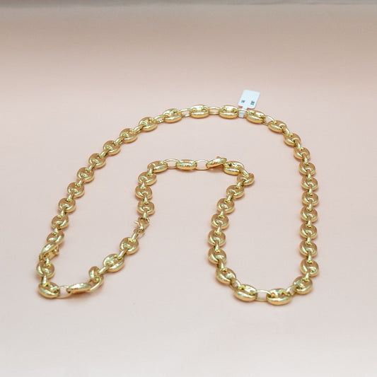 10K Yellow Gold Gc Chain / 19.7gr / 7.5mm / 26in
