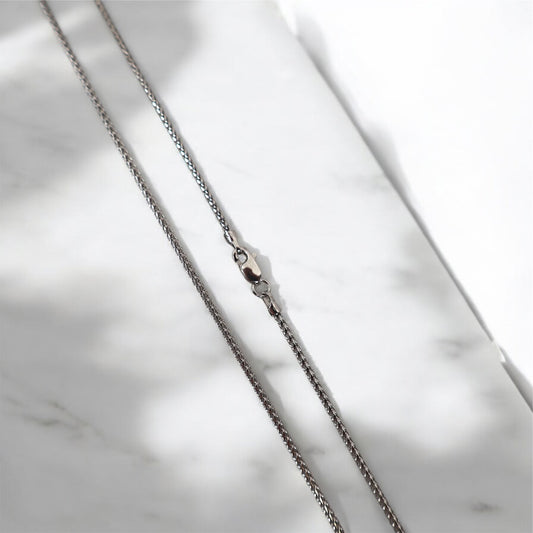 10K WG Franco Link Chain / 3.10gr / 1.3mm / 16in