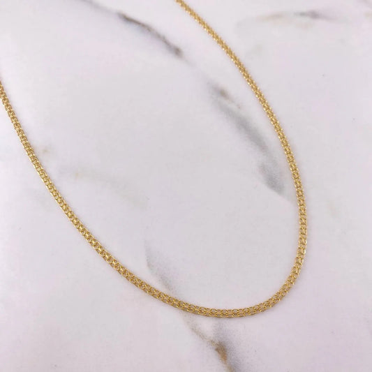 18K YG Chino Link Chain / 3gr / 1.3mm / 23.5in /