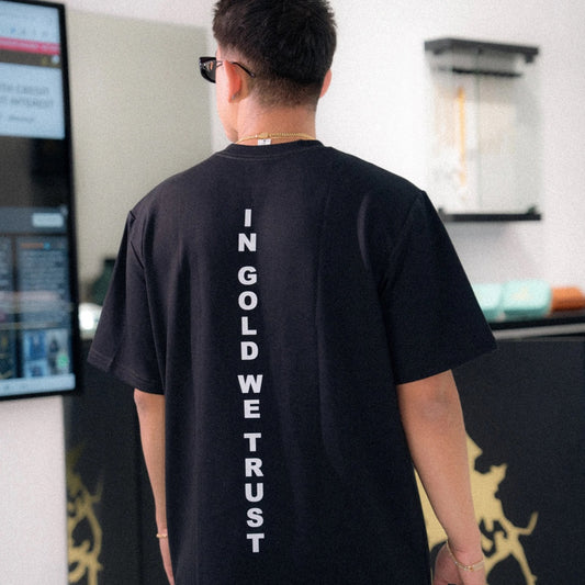 Heart / Panther Black T-Shirt