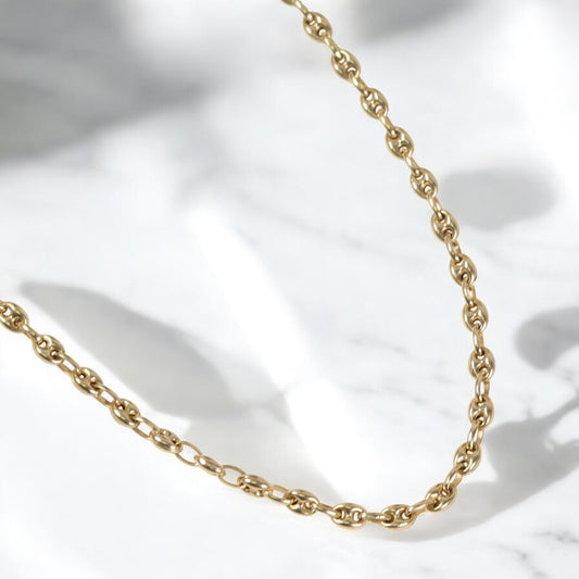 10K Yellow Gold Gc Chain / 17gr / 4.8mm / 26in