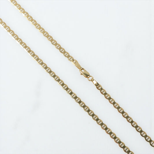 10K YG Mariner Chain / 4.7gr / 3mm / 24in /