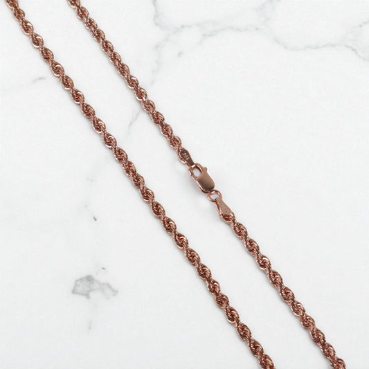 10K RG Rope Chain / 15.43gr / 3mm / 22in /