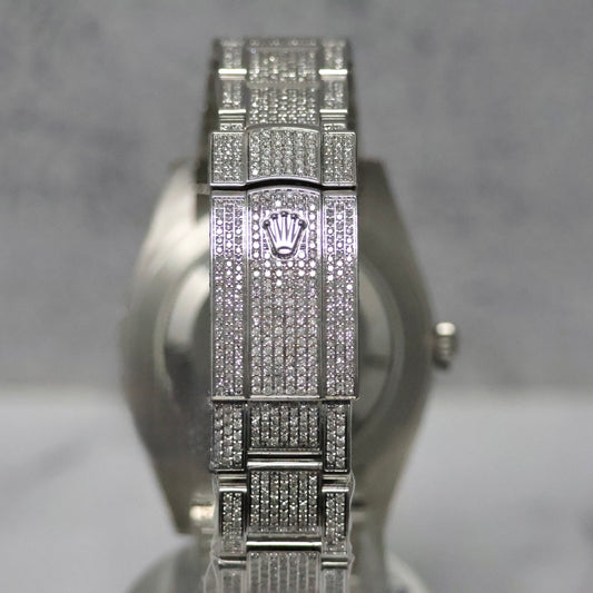 Watch Rolex bustdown Natural Diamonds 2021 Watch / / 41mm