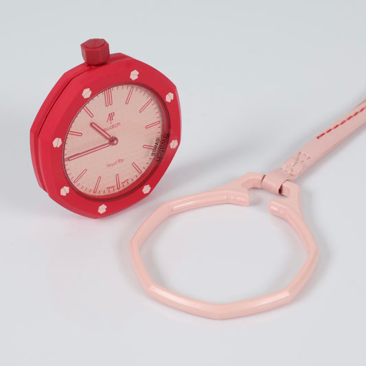 Swatch X Audemars Piguet Bioceramic Royal Pop Otto Rosso Watch / 40mm /