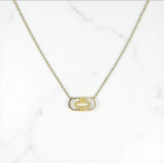 14K Yellow Gold Diamond Luxury Jewelry Set 0.07Ct / 1.8gr