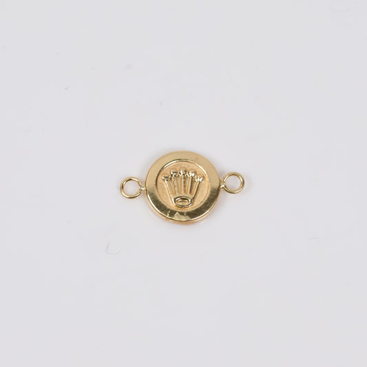 18K YG Rx Type Ironwork / 0.5gr / 0.4in /