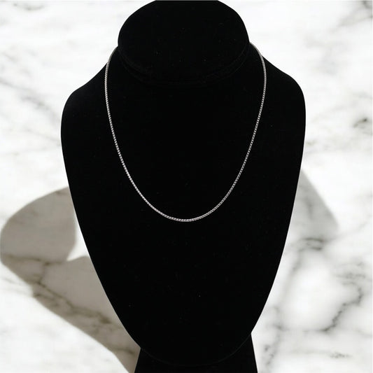 10K WG Franco Link Chain / 3.14gr / 1.3mm / 16in