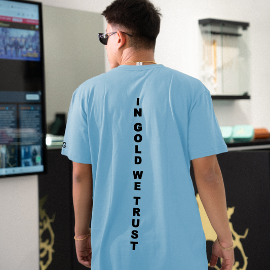 Heart / Panther Celeste T-Shirt