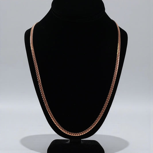 10K YG Cuban Links Chain / 113gr / 8.5mm / 22in /