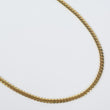 10K YG Micro Cuban Links Chain / 22.8gr / 4mm / 20in /
