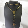 18K Yellow Gold Diamond Rosary Chain Ct Dia / 61gr / 30in