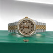 Watch Bustdown Rolex 2 Tone Yellow Arabic Numbers Watch /  / 36mm /