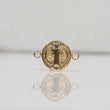 18K YG Saint Benedict Ironwork / 1.04gr / 0.5in /