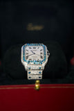 Cartier Santos Bustdown Blue Diamond 2023 41Mm