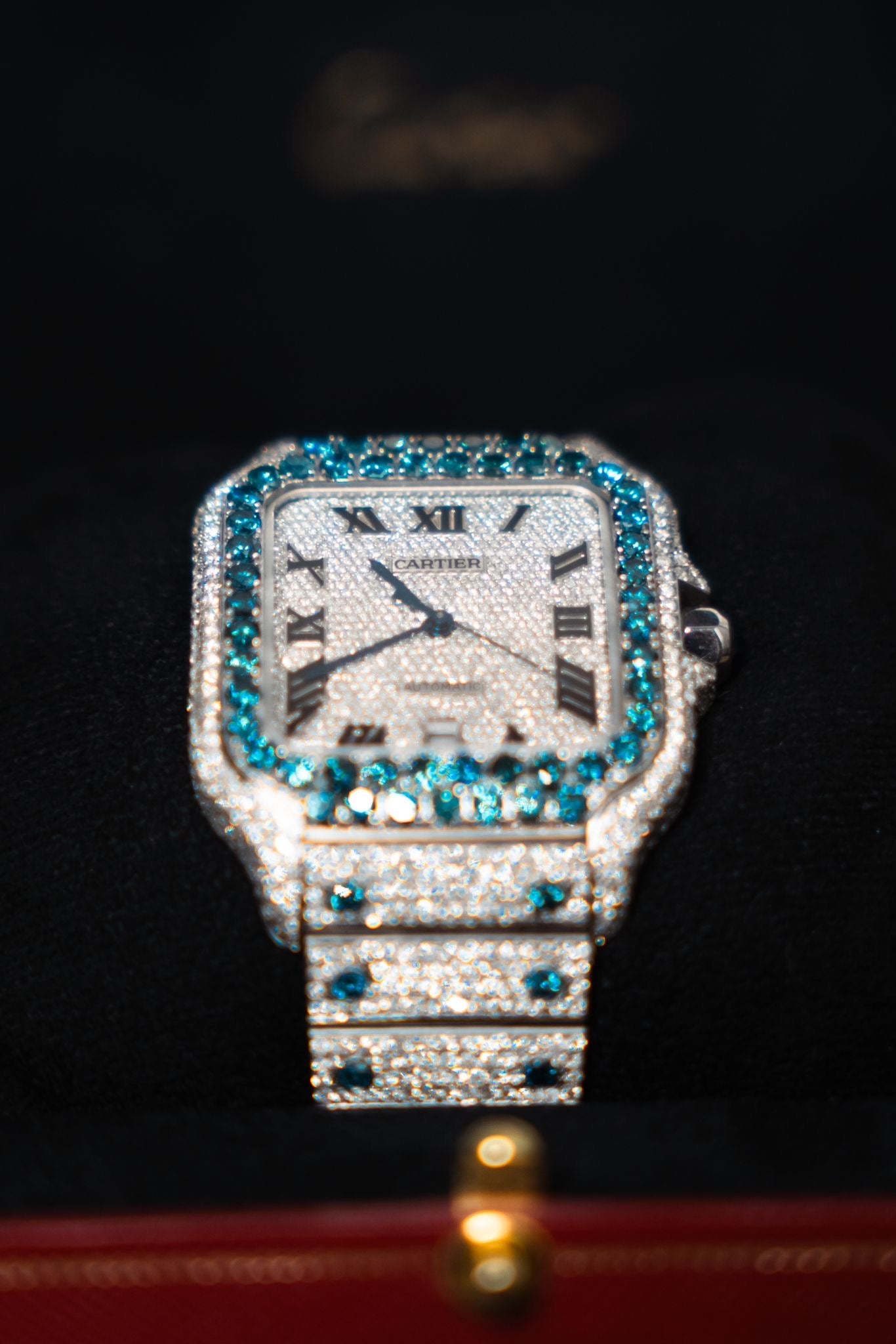 Blue best sale diamond cartier