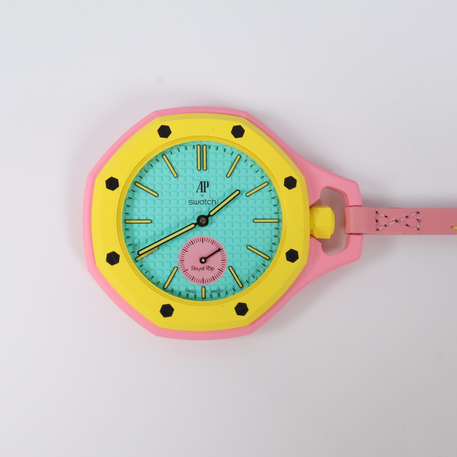 Swatch X Audemars Piguet Bioceramic Royal Pop Otg Roz / 40mm /