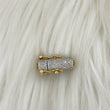 10K Yellow Gold Rope Sleek Lock Ct Dia / 6.3gr / 7mm
